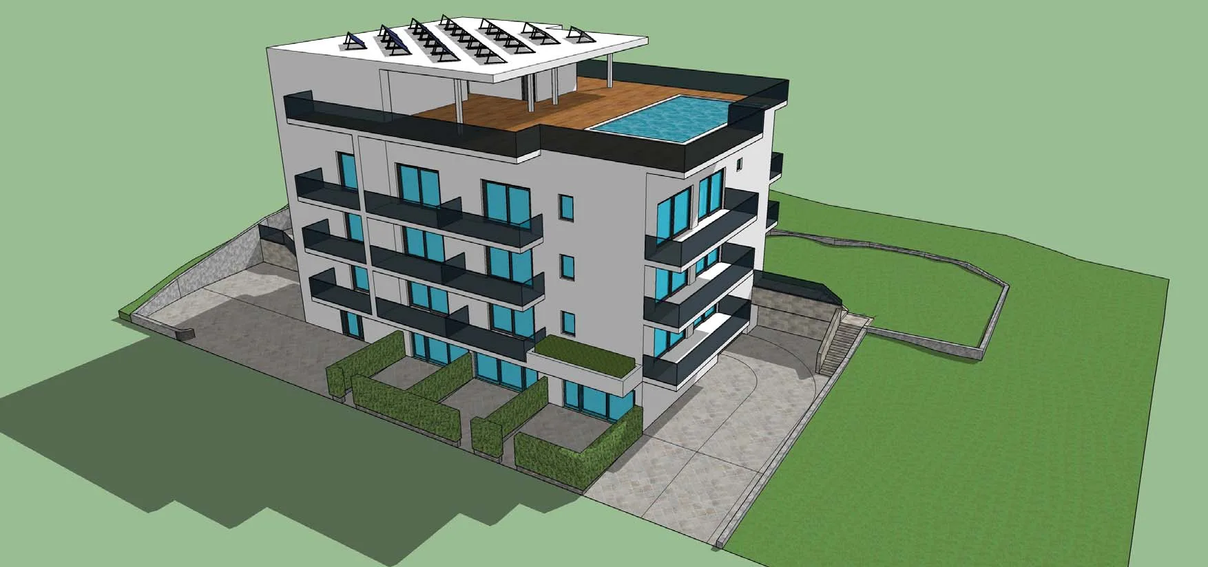 3d model projekta od navalie - hotel