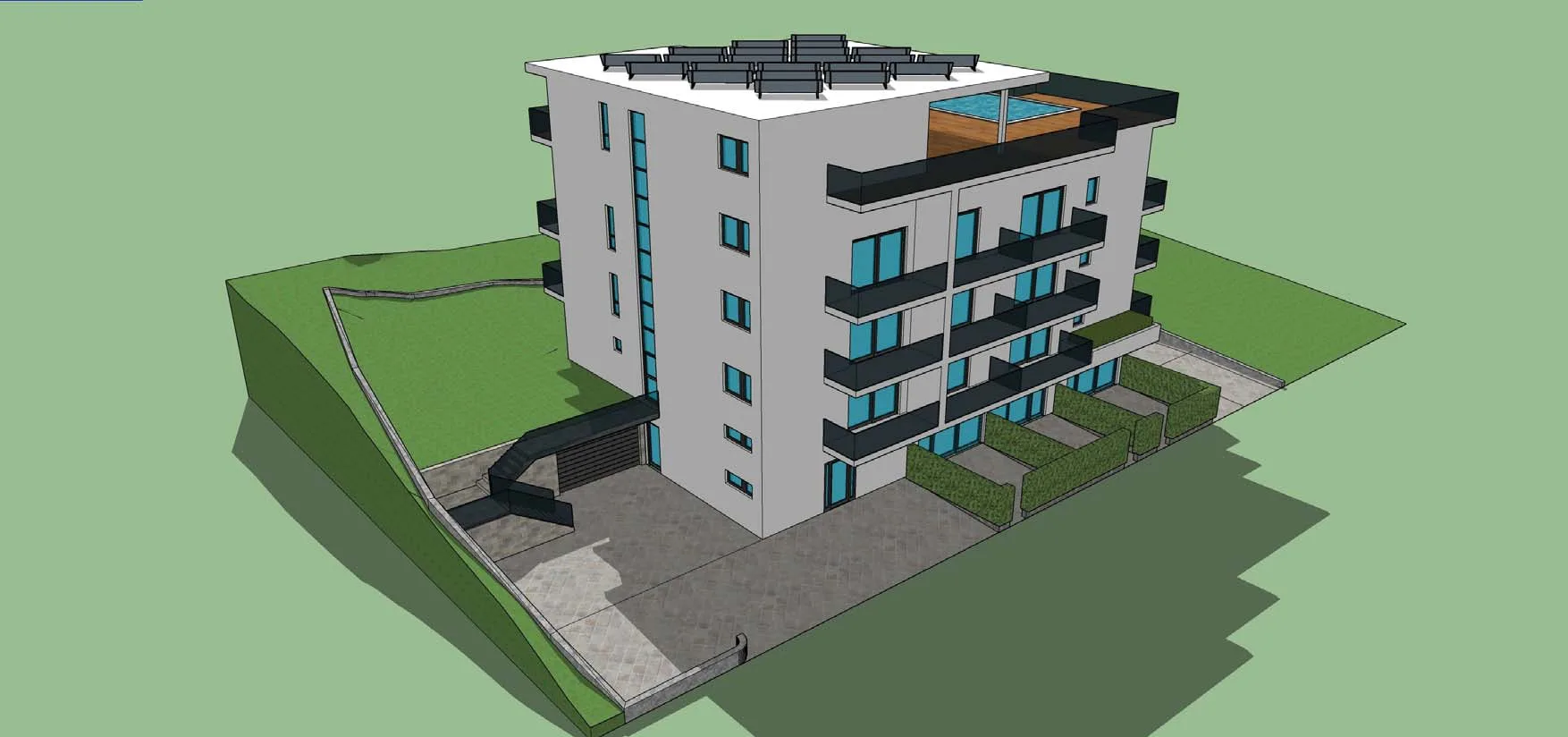 3d model projekta od navalie - hotel