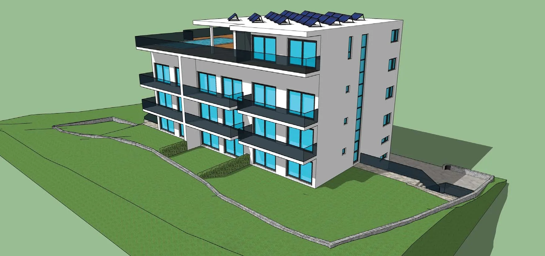 3d model projekta od navalie - hotel